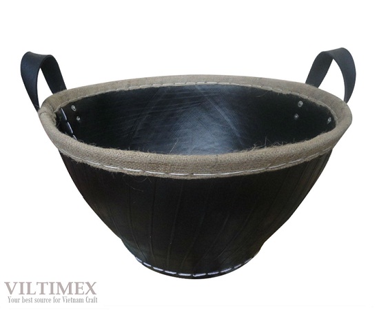 Recycle Car Tyre Rubber Basket