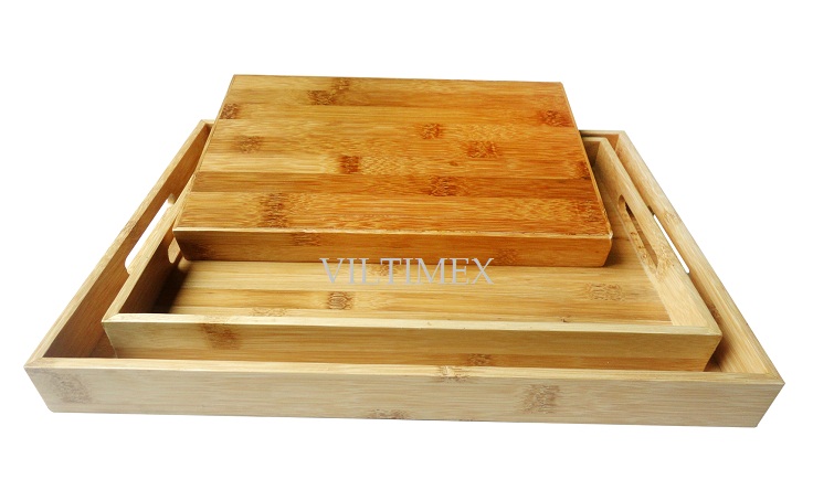 Bamboo Breakfast Trays