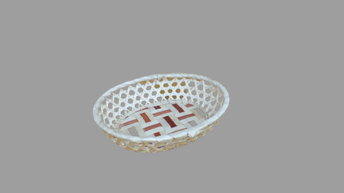 Bamboo Reusable Paper Plate Holder