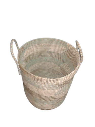 Round Basket with Handle