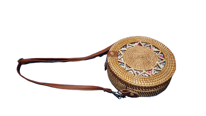 Bamboo Round Bag