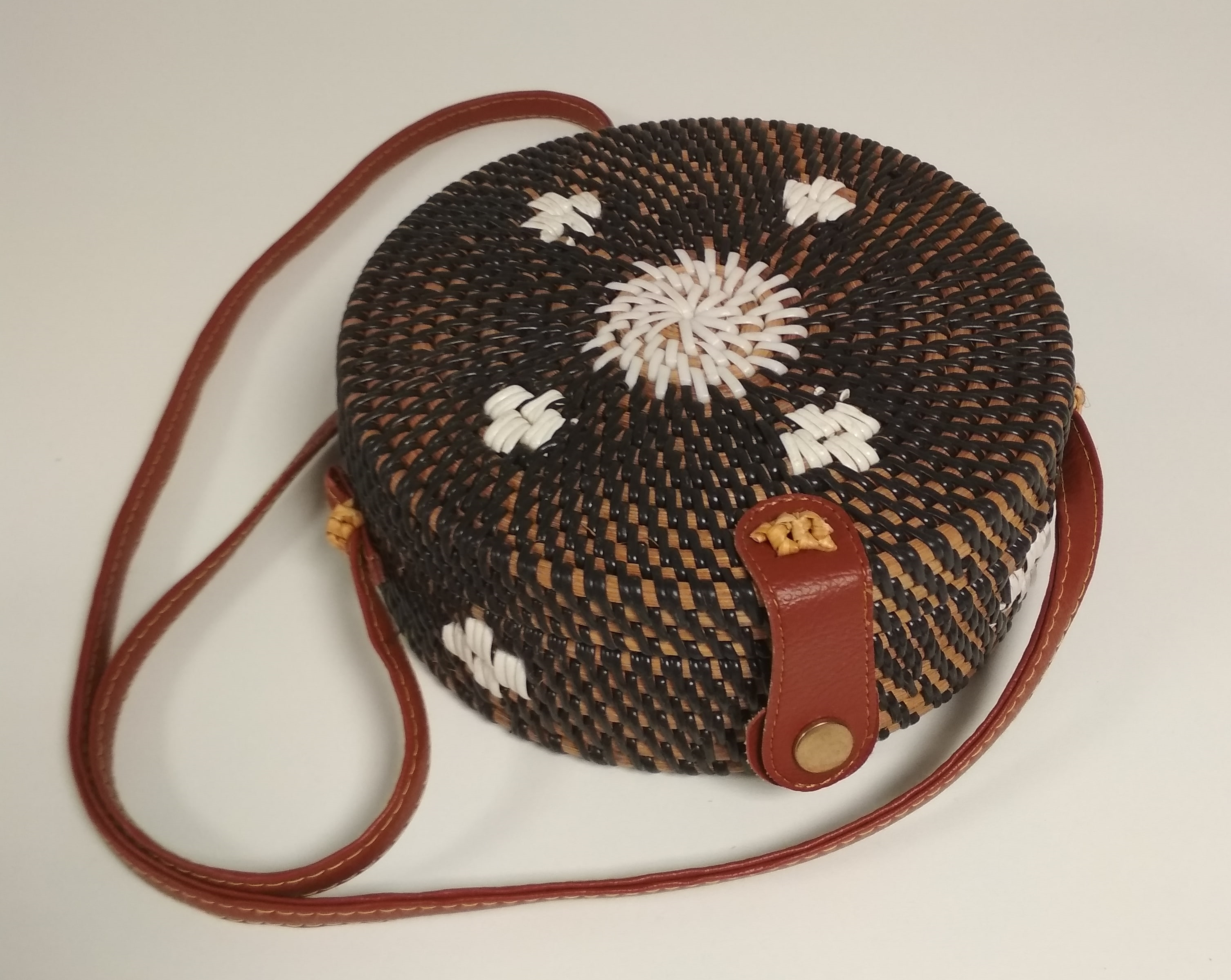 Vietnam Pattern Bamboo Handbag